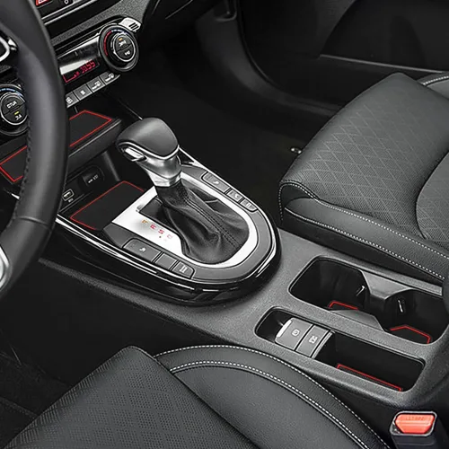 Auovo Alfombrillas antipolvo compatibles con accesorios Kia K3/Forte/Cerato 2022 2023 – Almohadillas de ranura para puerta y forros de consola (14