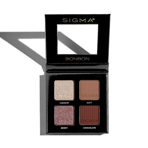 Miniatura 7 de Paleta de sombra de ojos Quad de Sigma Beauty – Sombra de ojos para maquillaje Quad con una fórmula mantecosa suave y tonos acumulables y mezclables