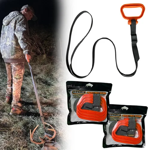 Miniatura 13 de MULTUS: Sportsman Deer Drag and Hunting Gear - Correa de amarre para tirar, accesorio de caza y equipo de caza para hombres
