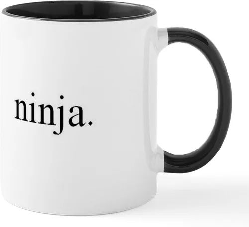Miniatura 42 de CafePress Ascii - Taza de café de cerámica, taza de té, 11 onzas