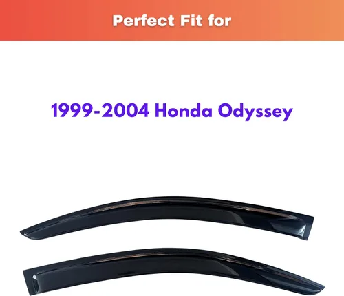 Miniatura 608 de KPY Visor de ventana compatible con Kia Soul 2009-2013, Protector contra lluvia de 4 unidades, deflectores de ventilación de ventana lateral