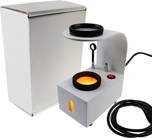 Miniatura 9 de Luz LED polariscopio con filtros giratorios de vidrio, probador polarizador de joyas, lupa, herramientas de identificación de gemas