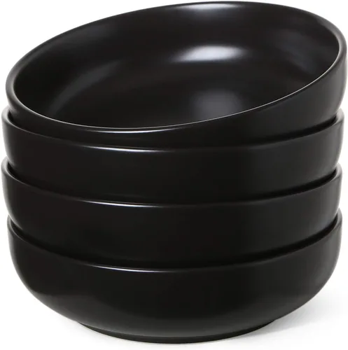 Miniatura 12 de LE TAUCI Tazones para pasta de 45 oz, Juego de tazones para ensalada para servir sopa, pasta, fideos, cena, platos de tazones grandes de cocina