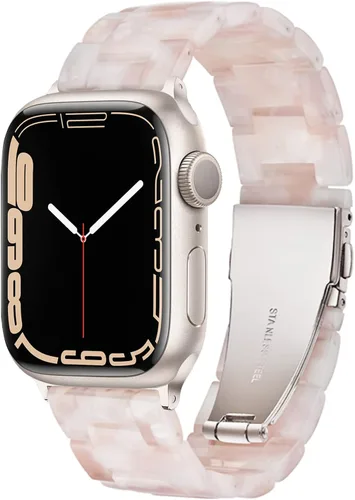 Miniatura 23 de Bandas para Apple Watch Light House - Correas de resina ligera de moda para iWatch para mujeres y hombres 38mm/40mm/41mm/42mm (Series 11 10)