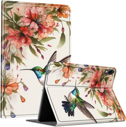 Miniatura 79 de Slim Case for Samsung Galaxy Tab S10 Lite / S10 FE / S9 FE 10.9" & Galaxy Tab S9 11", Multi-Angle Stand PU Leather Smart Folio Cover with Soft TPU