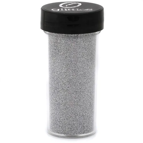 Miniatura 24 de Polvo de escarcha fina .008, botes de 0.35 onzas, para uñas, brillo metálico
