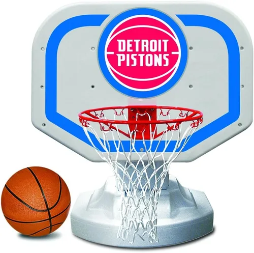 Poolmaster 72908 Detroit Pistons NBA USA Juego de baloncesto junto a la piscina