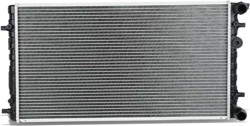 Miniatura 9 de DNA Motoring OEM-RA-13236 Radiador de núcleo de aluminio de 1 fila compatible con VW Passat CC 09-12 / 06-10 Passat, 25-1/2 pulgadas de ancho x