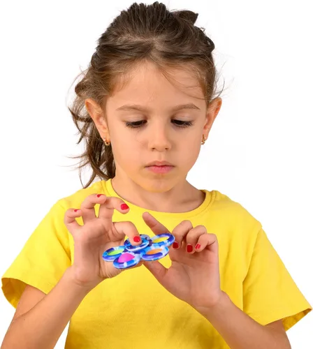 Miniatura 2 de Nutty Toys Fidget Spinner – Juguete sensorial para niños y adultos – Los mejores regalos para aliviar el estrés y la ansiedad 2025, idea única
