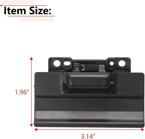 Miniatura 3 de RLB-HILON Pestillo de consola central compatible con Toyota Tacoma 2016 a 2021, para Toyota Tundra 2014 a 2021, sustituye a 58971-0C040