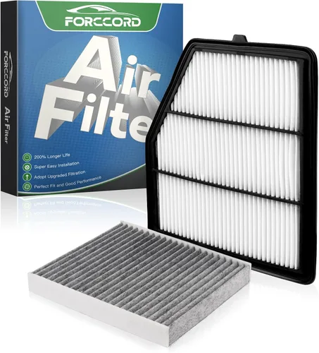 Miniatura 62 de Kit de filtro de aire de motor y de cabina Forccord Compatible con Honda Civic 1.5L 2016 2017 2018 2019 2020 2021 Filtro de cabina de carbón