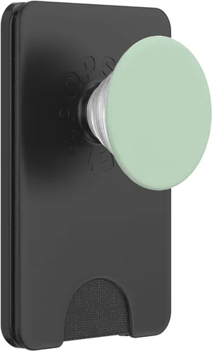 Miniatura 7 de Luz verde menta – popsockets agarre y soporte para teléfonos y tabletas, Negro