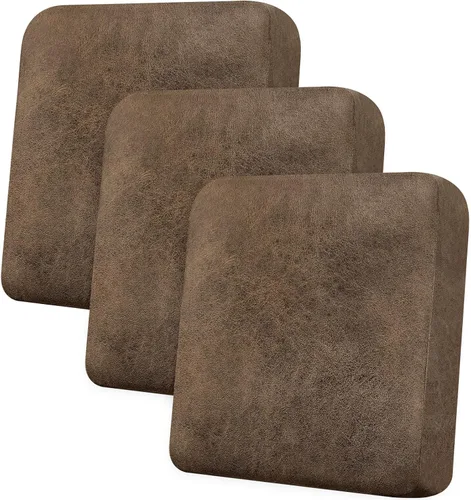 Miniatura 116 de Funda de cojín para sofá con aspecto de cuero, 1 unidad, elástica, para sala de estar, funda de cojín individual para sofá, protector de asiento