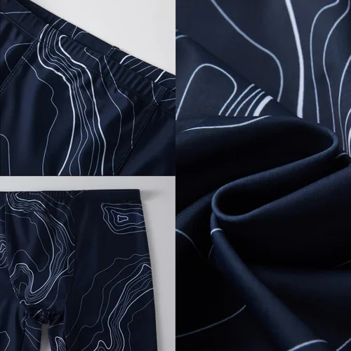 Miniatura 6 de Jammers de natación de la serie Pro para hombre Traje de baño deportivo para hombre Jammer para hombre Jammers de natación para hombre talla 28-38