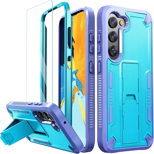 Miniatura 13 de URBANITE Funda para Samsung Galaxy S22 Ultra 5G, grado militar, resistente, a prueba de golpes, con función atril para Galaxy S22 Ultra 6.8 pulgadas