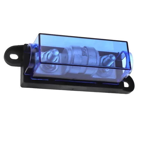 Miniatura 13 de Fusible de 80 Amperios Clase T con Bloque, Operación 150V DC, Bloque de Fusible ANL de 100A para Inversores, ATV, RV, Barco, Coches, Camiones
