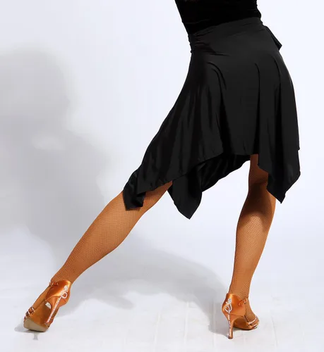 Miniatura 2 de G2016 latin ballroom dance professional irregular swing skirt (apron style)