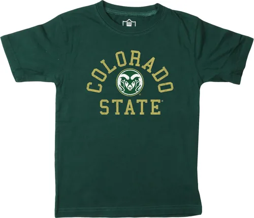 Miniatura 8 de Wes and Willy Camiseta de algodón orgánico de manga corta para niños de la NCAA rutgers scarlet knights rojo