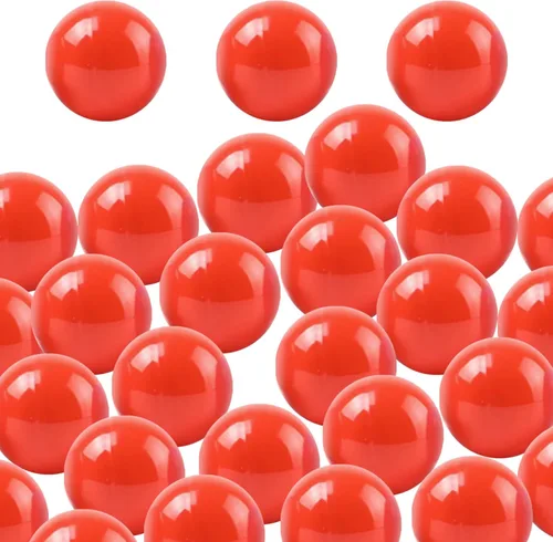 50 bolas de bingo, bolas de lotería huecas de PP de 1.57 pulgadas, bolas de rifa suaves y vibrantes, bolas redondas de lotería para fiesta de