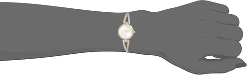 Miniatura 5 de DKNY Reloj de vestir inspirado en joyas de acero inoxidable Crosswalk para mujer
