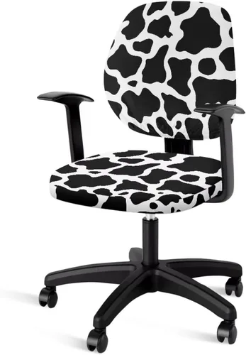 Miniatura 51 de Talayituse - Funda para silla de oficina o computadora con estampado de estrellas de playa, funda de asiento dividida elástica, extraíble y lavable