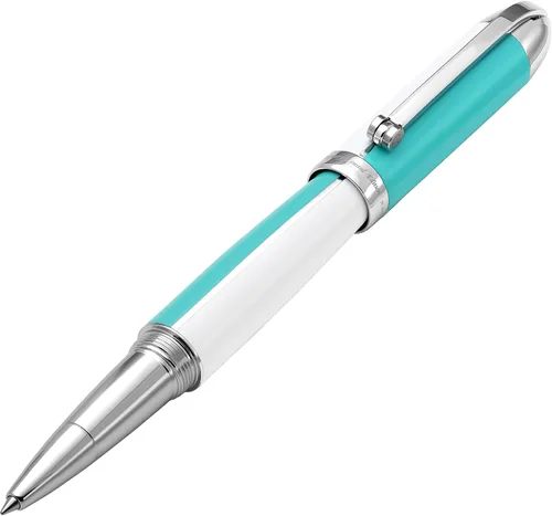 Miniatura 7 de Xezo Visionary - Bolígrafo roller de latón y aluminio, punta fina. Lacado a mano en oro Aspen y rojo. Numerado en edición limitada de 500.