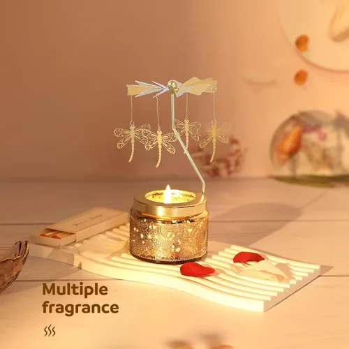 Miniatura 2 de Velas de libélula, regalos para mujeres, regalo divertido para ella, regalos de cumpleaños únicos para hermana con caja de regalo, vela perfumada