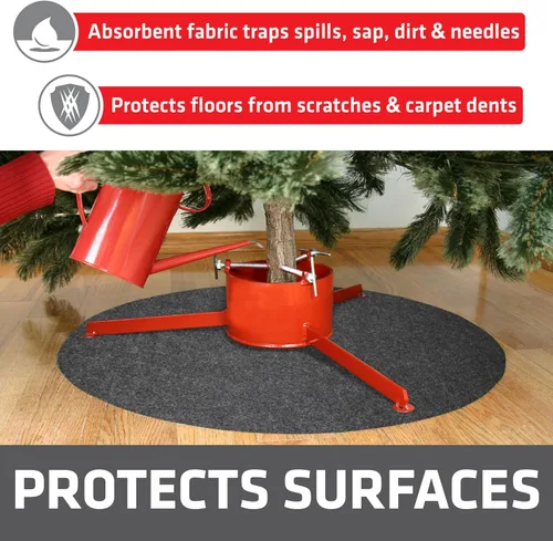 Miniatura 3 de Drymate CTS28 tapete soporte para árbol de navidad, M, Verde