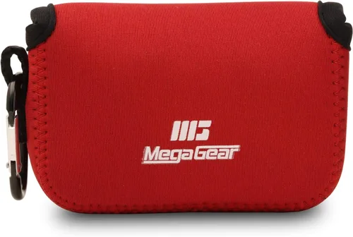 Miniatura 10 de MegaGear Funda de neopreno ultra ligera para cámara compatible con Panasonic Lumix DMC-ZS7 - Gris