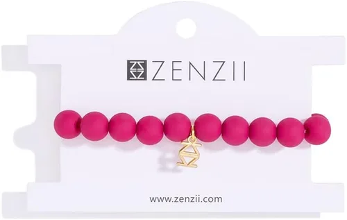 Miniatura 3 de ZENZII Pulsera elástica con cuentas mate para mujeres y niñas