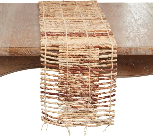 Miniatura 7 de SARO LIFESTYLE Manggar - Manteles individuales tejidos de coco (juego de 4) – Diseño de fibra natural tejida a mano para comedor, entretenimiento