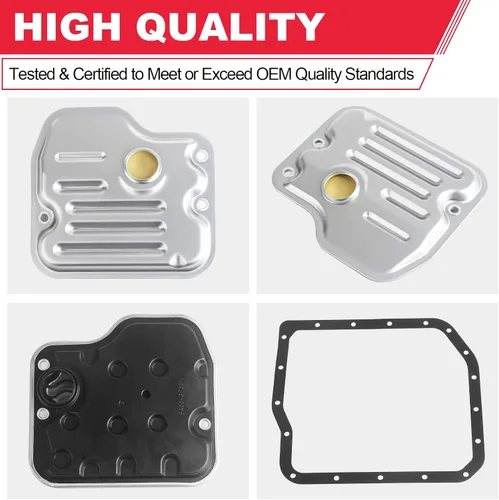 Miniatura 5 de Filtro de transmisión automática con kit de juntas para transmisión U250E U151E U151F - Toyota Lexus Camry Highlander RAV4 Sienna Avalon ES330 RX330