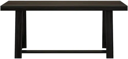 Miniatura 6 de Plank+Beam Mesa de Comedor Estilo Granja de 72 Pulgadas, Mesa de Cocina Rústica de Madera Maciza, Mesa Rectangular Grande de Madera para Comedor