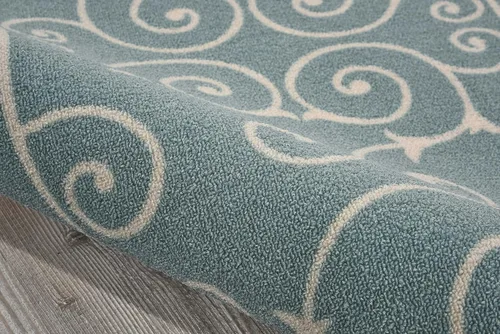 Miniatura 6 de Nourison Home Home & Garden - Alfombra de área de 2 pies 3 pulgadas x 3 pies 9 pulgadas, fácil de limpiar, no se desprende, para dormitorio, sala