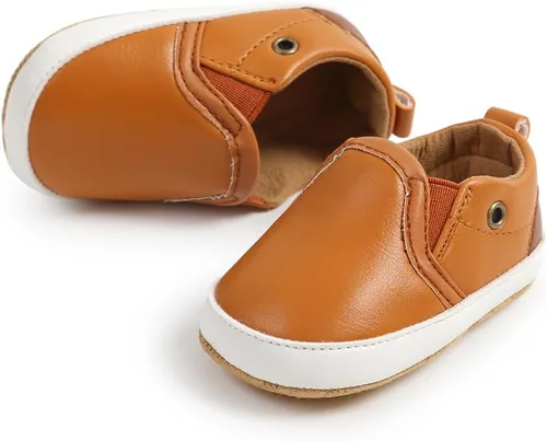 Zapatos para bebés niños y niñas, suela suave, mocasines Oxford, zapatos de cuna para recién nacidos, antideslizantes, para uniforme de boda,