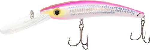 Miniatura 22 de Bill Lewis Señuelo de pesca sin labios, realista, de arrastre preciso para lucioperca Cromo en blanco