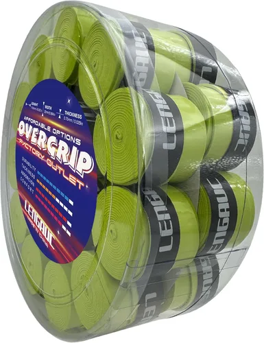 Tacky Overgrips, para tenis, bádminton, pickleball/remo, paquete de 30/60 unidades, agarre antideslizante y absorbente, colorido, cinta de agarre