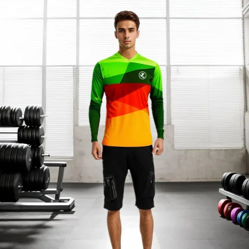 Miniatura 2 de UGLY FROG Powersports-Jerseys Camisa de descenso para hombre, ropa de verano, gran