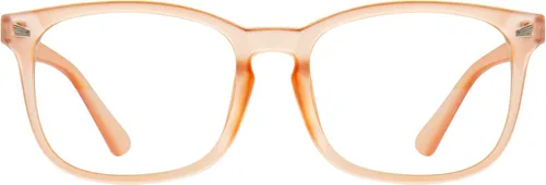 Miniatura 29 de MAXJULI - Lentes de bloqueo de luz azul, para lectura en computadora/juegos/TV/teléfonos para mujeres y hombres (marrón)