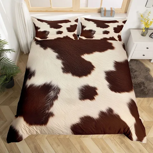 Miniatura 16 de Juego de funda de edredón de pingüinos de dibujos animados para niños, tamaño King, bonito juego de ropa de cama de animales de poste ártico
