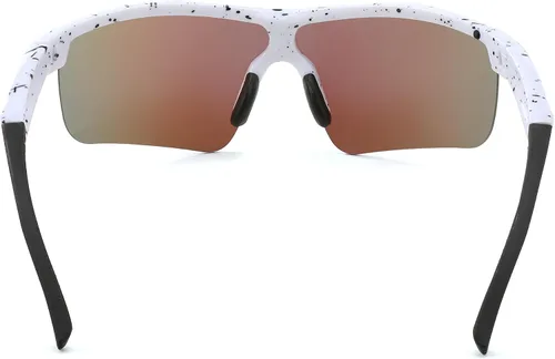 Miniatura 4 de FEISEDY Gafas de sol polarizadas de béisbol para niños y adolescentes, marco TR90 para niños y niñas, ciclismo B2454