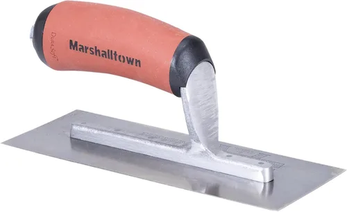 MARSHALLTOWN Mini paleta, hoja de acero al carbono de 8 x 3 pulgadas, escalones de concreto de acabado, encimeras y más, fabricada en los Estados