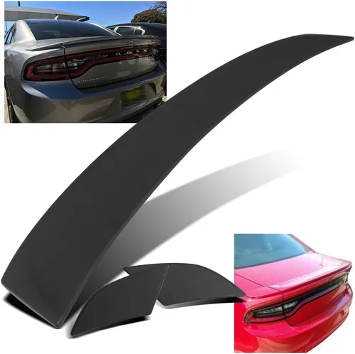 Miniatura 7 de para 06-10 Charger alerón trasero de estilo de fábrica con montaje empotrado