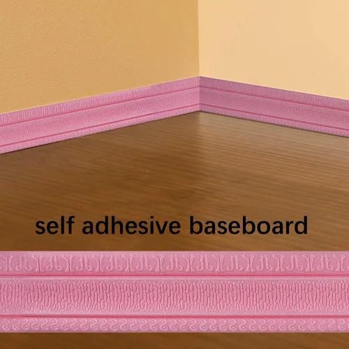 Miniatura 2 de Yutianli Moldura de Corona Despegar y Pegar Borde de Papel Tapiz Base de Pared Flexible Moldura Adhesiva Zócalo de Vinilo Autoadhesivo Moldura