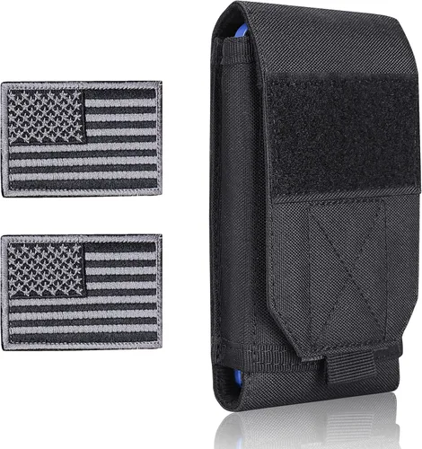 Miniatura 13 de Funda táctica negra para teléfono celular, resistente al agua, para iPhone 11, 12, 13 Pro Max, para Samsung S22, S21, S20, FE, Note 20, A13, A12