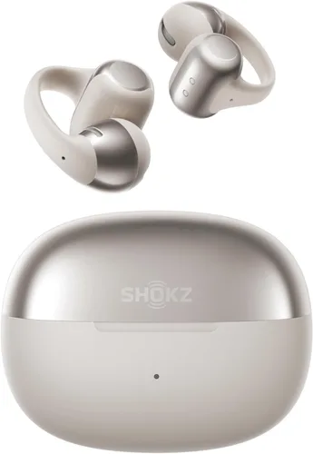Miniatura 9 de SHOKZ OpenDots ONE - Auriculares de oído abierto, auriculares clip-on - Auriculares inalámbricos Bluetooth con micrófono - Seguros, ligeros, cómodos