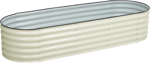 Miniatura 16 de Aoodor Aluzinc - Cama de jardín modular 2 en 1 elevada de metal, 63 pulgadas de largo x 32 pulgadas de ancho x 32 pulgadas de alto, maceta