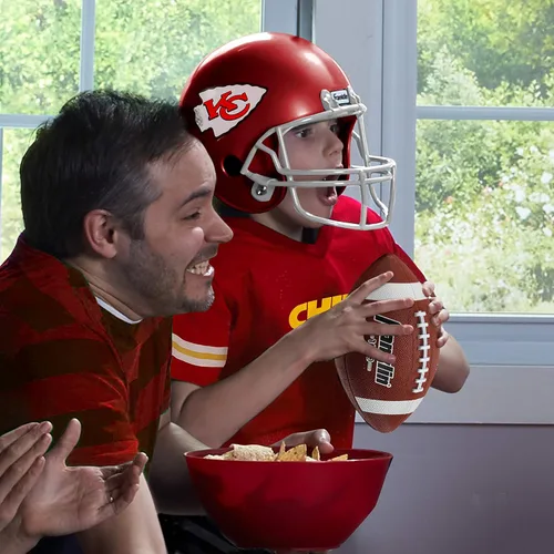 Miniatura 7 de Franklin Sports - Conjuntos de casco y camiseta para niños de la NFL - Conjuntos de uniforme de equipo juvenil de la NFL - Juego de disfraz - Casco