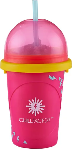 Miniatura 2 de Chill Factor Colour Shock - Máquina de nieve derretida reutilizable, color rosa