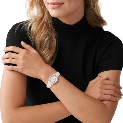 Miniatura 5 de Michael Kors Runway Mercer - Reloj de acero inoxidable de tres manecillas